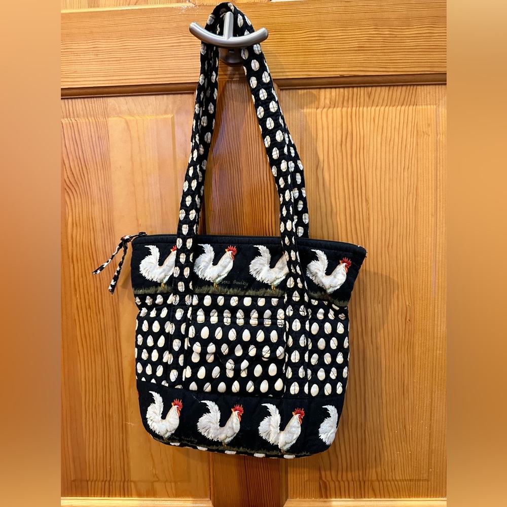 Vera Bradley Chicken Rooster Egg Tote - excellent condition!